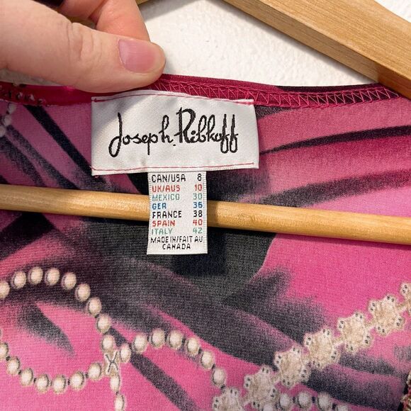 Joseph Ribkoff Vintage Y2K Dress NWT Size 8 - Picture 2 of 8